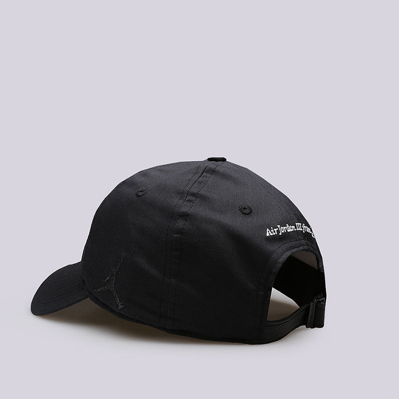  черная кепка Jordan Heritage86 AA3790-010 - цена, описание, фото 3